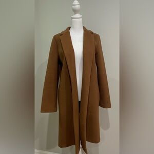Zara brown coat jacket fall/winter